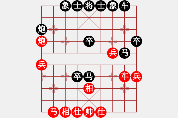 象棋棋譜圖片：2022.2.17.3中級(jí)場(chǎng)后和九尾龜 - 步數(shù)：30 