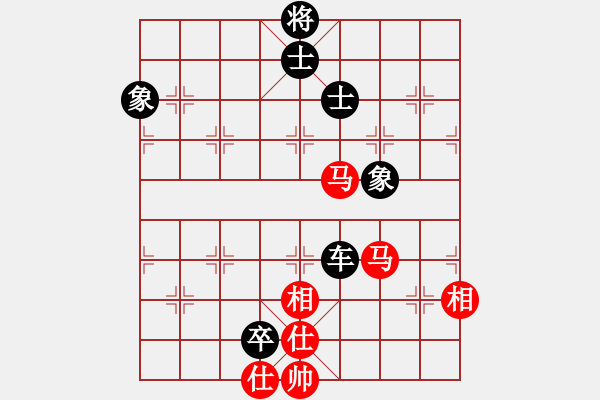 象棋棋譜圖片：象棋尖兵(6段)-和-韓竹王中王(6段) - 步數(shù)：150 