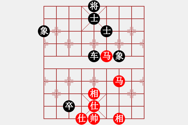 象棋棋譜圖片：象棋尖兵(6段)-和-韓竹王中王(6段) - 步數(shù)：220 