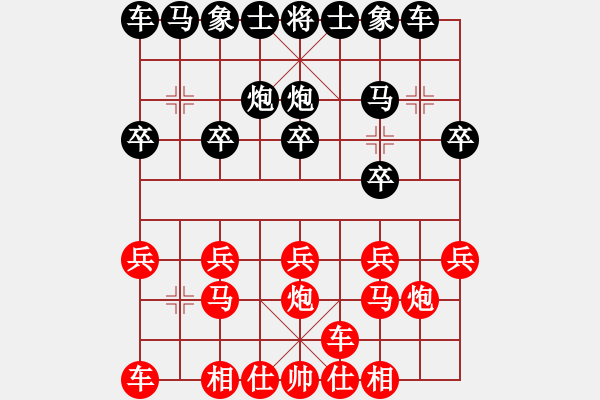 象棋棋譜圖片：清風(fēng)一縷[2209832677] -VS- 金色閃光[749391189] - 步數(shù)：10 