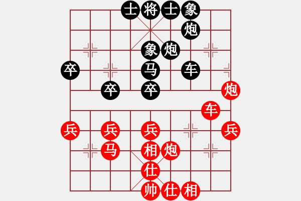 象棋棋譜圖片：2015馬新賽 第二輪 - 第四臺(tái) 陳進(jìn)(馬) 先對(duì) 林耀森(新) - 步數(shù)：40 