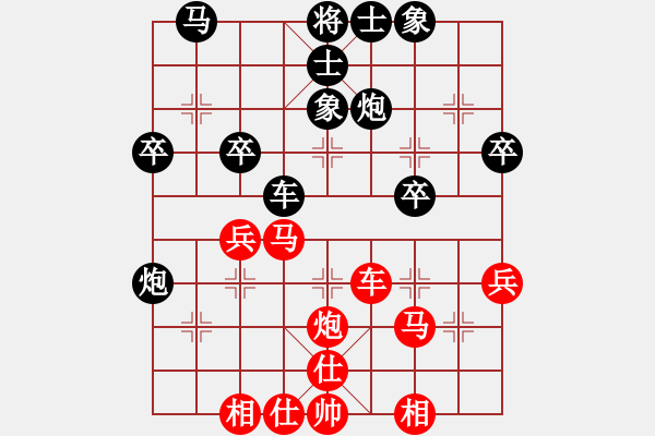 象棋棋譜圖片：龍城科尼亞(8段)-勝-青島棄馬局(8段) - 步數(shù)：40 