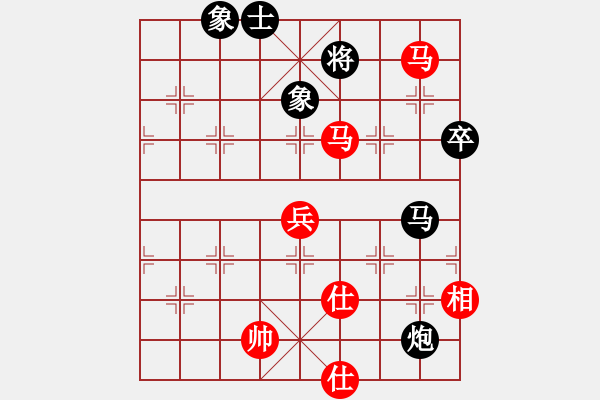 象棋棋譜圖片：學(xué)棋新手(1段)-和-芳林嫂(4段) - 步數(shù)：80 