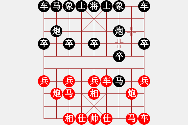 象棋棋譜圖片：于斯為盛（校尉）先勝Forever T（校尉）202405190025.pgn - 步數(shù)：10 