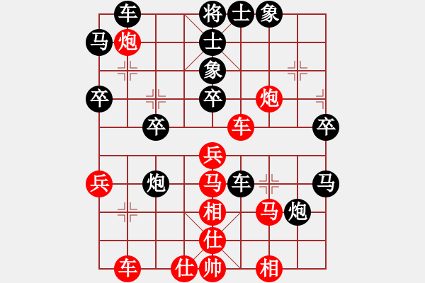 象棋棋譜圖片：馬迷(3段)-負(fù)-三打祝家莊(3段) - 步數(shù)：40 