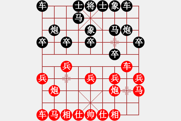 象棋棋谱图片：bowenlili(2段)-负-tieutathan(3段) - 步数：10 
