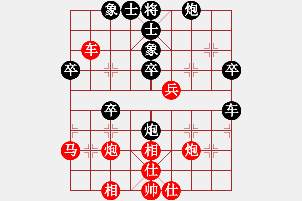 象棋棋譜圖片：灝十五(8級)-勝-日月星云(3段) - 步數(shù)：50 