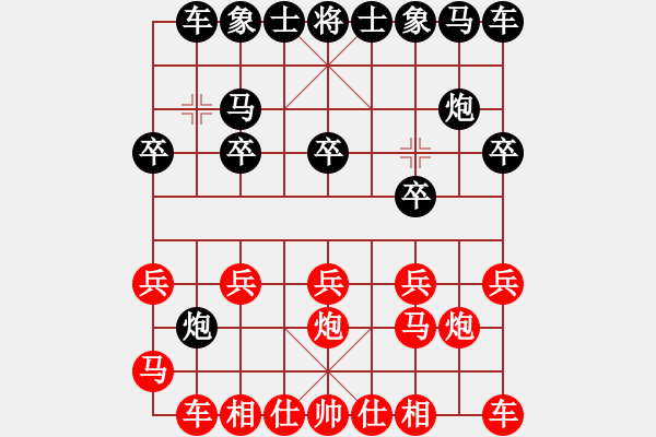 象棋棋譜圖片：先勝飛刀象棋商人 - 步數(shù)：10 