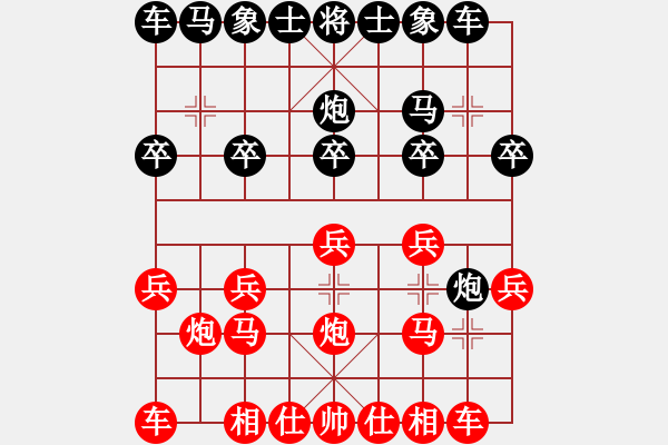 象棋棋譜圖片：志遠[1843693957] - 遁玉境界[67704087] - 2015-08-19 1749 - 步數(shù)：10 