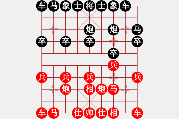 象棋棋譜圖片：象棋愛好者挑戰(zhàn)亞艾元小棋士 2024-5-20 - 步數(shù)：10 