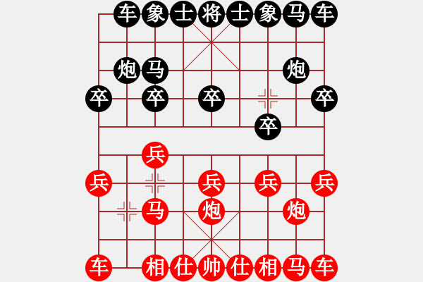 象棋棋譜圖片：游炎華vS古色香寧 - 步數(shù)：6 