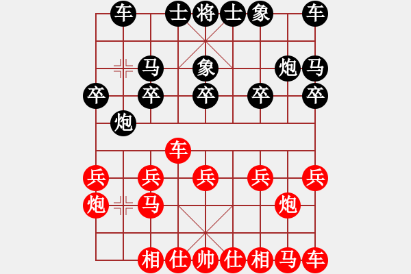 象棋棋譜圖片：C6H6Cl6[277940589] -VS- 士多啤梨[731365094] - 步數(shù)：10 