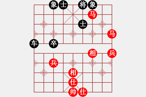 象棋棋譜圖片：佳佳象棋陸(5段)-和-wxmnh(7段) - 步數(shù)：79 