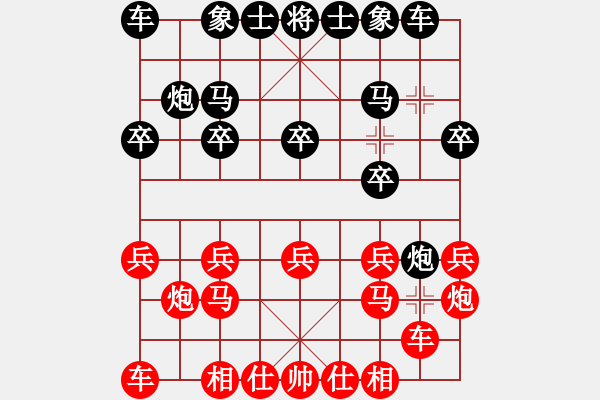 象棋棋譜圖片：飄雪戰(zhàn)神(5f) 勝 黃金萬兩(電神) - 步數(shù)：10 