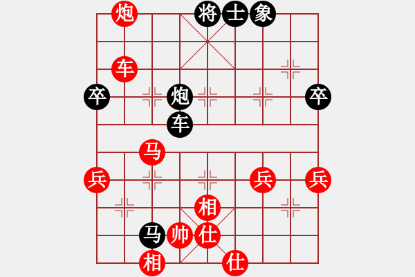 象棋棋譜圖片：貓爺[332131851] -VS- 橫才俊儒[292832991] - 步數(shù)：60 