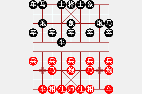 象棋棋譜圖片：一立圓[1015694201] 負 “孤獨求敗”[1398401361] - 步數(shù)：10 