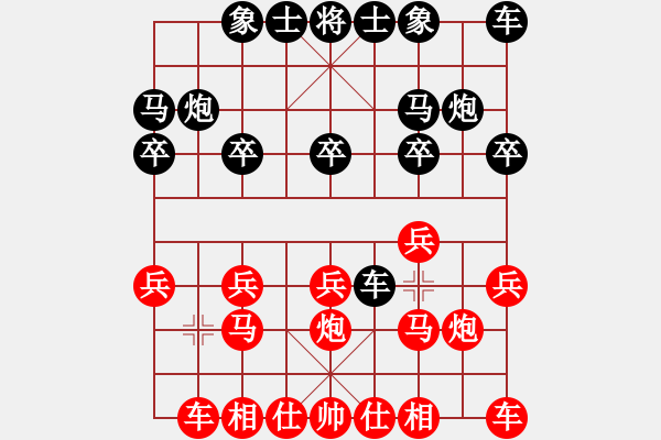 象棋棋譜圖片：棋門(mén)客棧徒步先負(fù)愛(ài)拼 - 步數(shù)：10 