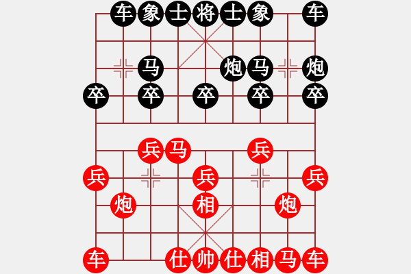 象棋棋譜圖片：梅花劍(6段)-負-聞棋起舞(6段) - 步數(shù)：10 