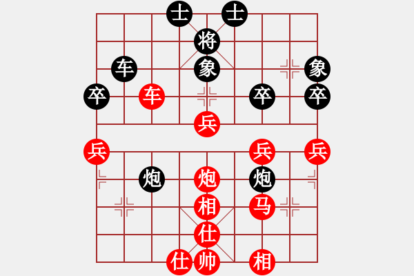 象棋棋譜圖片：天地一夢(mèng)(十級(jí))vs懸疑驚險(xiǎn)象棋(三級(jí))20150904130818.ccf - 步數(shù)：50 