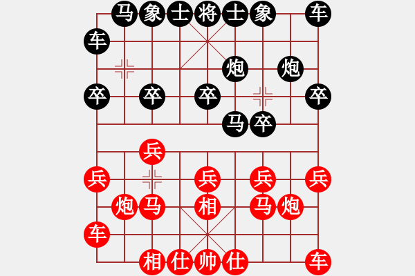 象棋棋譜圖片：孤竹[474392541] -VS- 象棋棋緣[805369245] - 步數(shù)：10 