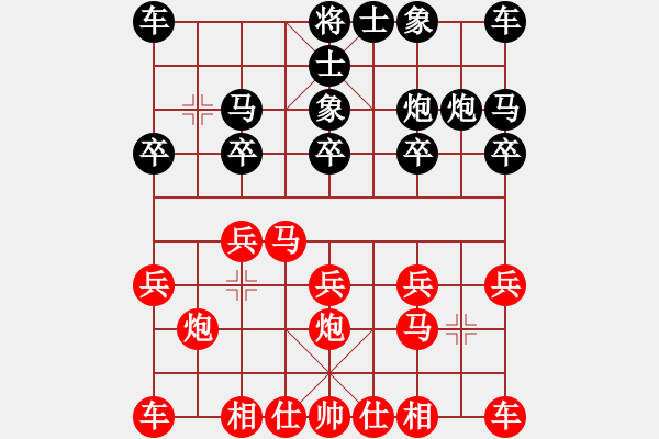 象棋棋譜圖片：愛中華之金鉤炮專輯《61》 后勝 傳文6-3 - 步數(shù)：10 