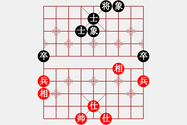 象棋棋譜圖片：大便無(wú)價(jià)論(7段)-和-港頭浪之吻(4段) - 步數(shù)：100 