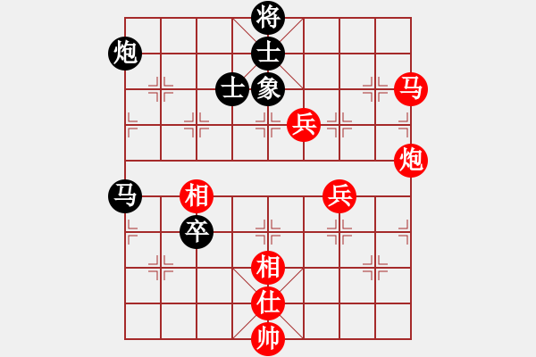 象棋棋譜圖片：914局 B04- 中炮對(duì)右三步虎-BugChess Plus 19-07-08 x64(大師) - 步數(shù)：130 