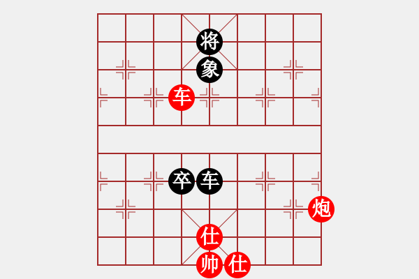 象棋棋譜圖片：158 - 車炮雙仕例勝車高卒象 - 步數：0 