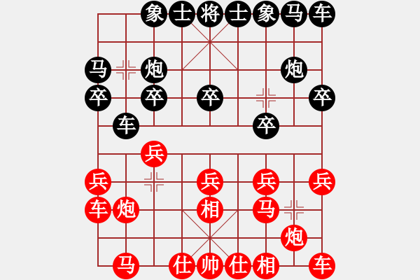 象棋棋譜圖片：黃牛醉逍遙(5r)-負(fù)-棋友秋水(9段) - 步數(shù)：10 