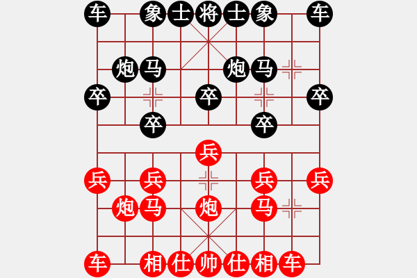 象棋棋譜圖片：樂在當下（業(yè)8-1）先負大道至簡ABC（業(yè)8-1）202206061557.pgn - 步數(shù)：10 