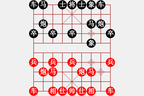 象棋棋譜圖片：許會長兵不血刃，老先鋒俯首稱臣 - 步數(shù)：10 