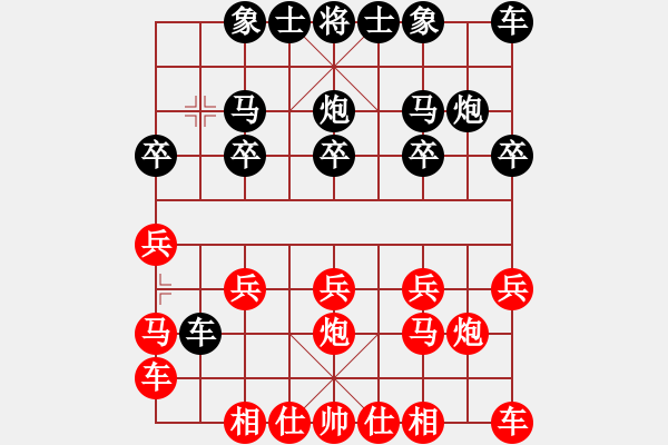 象棋棋譜圖片：九尾龜1-1 - 步數(shù)：10 