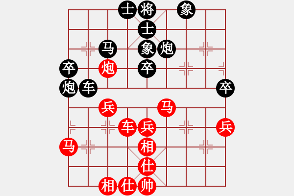 象棋棋譜圖片：南昆(4段)-負(fù)-luowenabc(8段) - 步數(shù)：40 