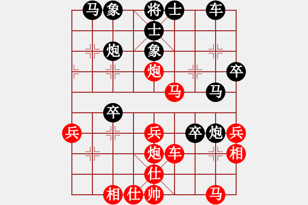 象棋棋譜圖片：sqlin(9星)-勝-yejiayu(9星) - 步數(shù)：40 