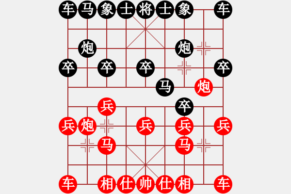 象棋棋譜圖片：無劍[745862583] -VS- 棋家軍嬌嬌[1653323687] - 步數(shù)：10 