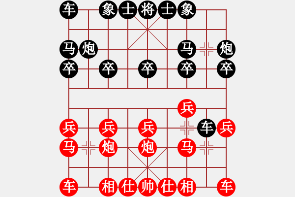 象棋棋譜圖片：hsuan(7段)-和-品佳(2段) - 步數(shù)：10 