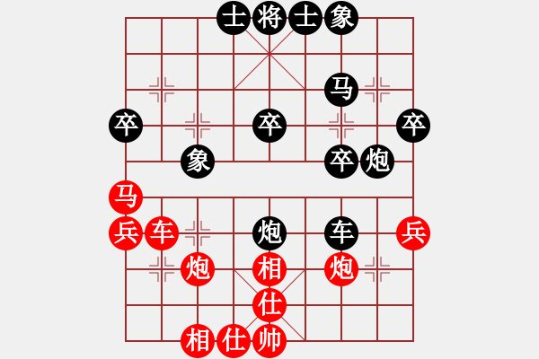 象棋棋譜圖片：神鐵(4段)-負(fù)-強(qiáng)吾中原(9段) - 步數(shù)：40 