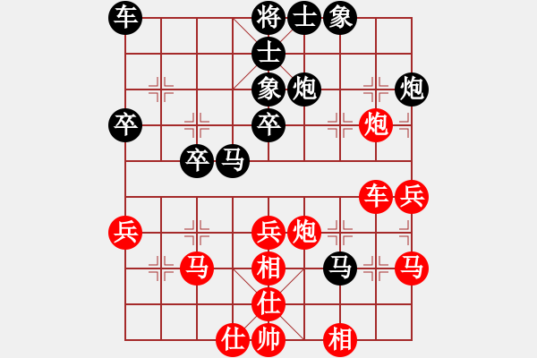 象棋棋譜圖片：天龍之段譽(yù)(9星)-勝-棋軟欣償(地煞) - 步數(shù)：40 