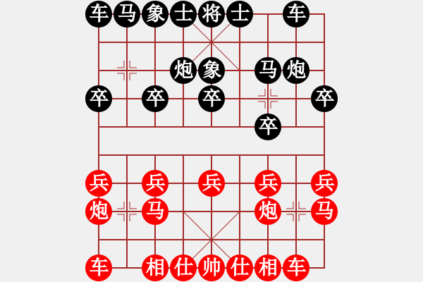 象棋棋譜圖片：陳富杰 先和 陳樹雄 - 步數(shù)：10 