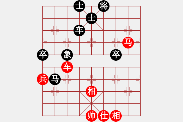 象棋棋譜圖片：yanzhao(9星)-和-過往云煙(9星) - 步數(shù)：100 