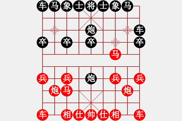 象棋棋譜圖片：起正馬退窩心棄空頭 飛刀2 - 步數(shù)：10 