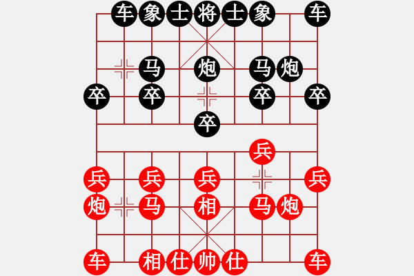 象棋棋譜圖片：連棄雙車 雙殺對(duì)手 - 步數(shù)：10 