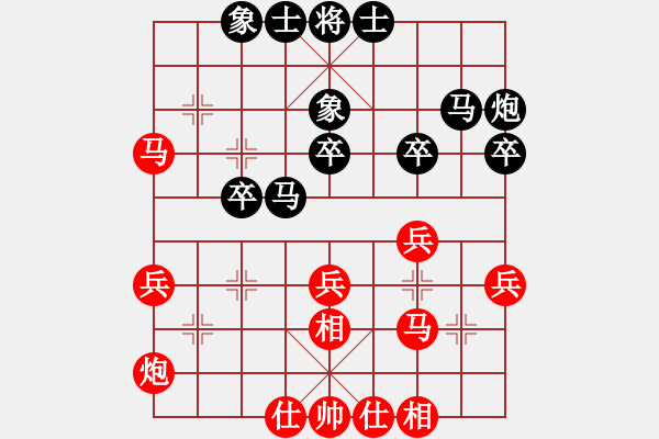 象棋棋譜圖片：lqycjsl(7段)-負-王天一算法(7段) - 步數：40 