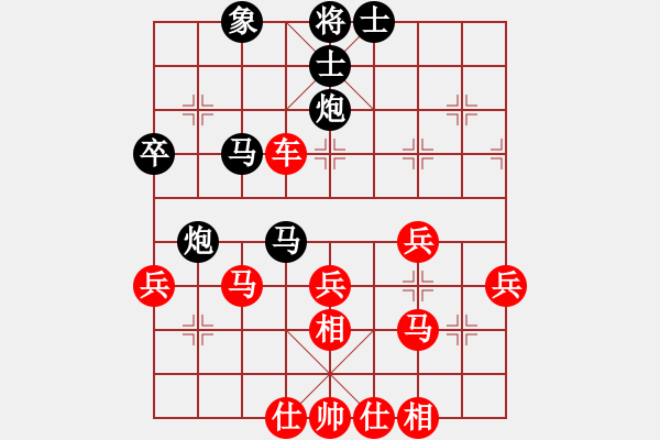 象棋棋譜圖片：戰(zhàn)車三號(9段)-勝-xiaogd(2r) - 步數(shù)：40 