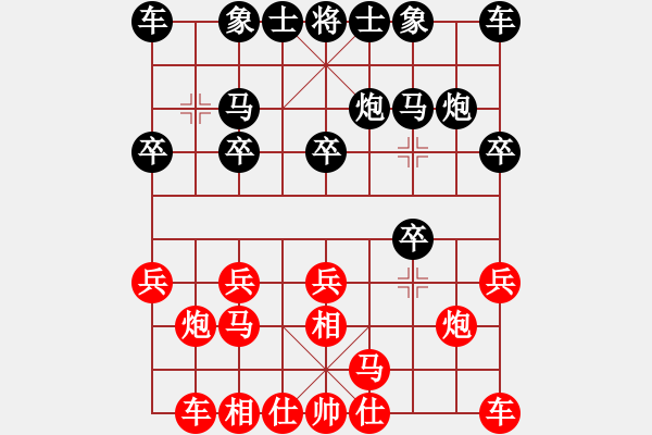 象棋棋譜圖片：風流雙槍將(4f)-勝-昊大(2弦) - 步數(shù)：10 