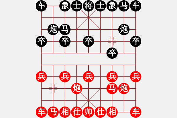 象棋棋譜圖片：寶寶和乖乖(日帥)-勝-延吉棋友(9段) - 步數(shù)：10 