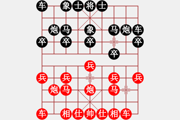 象棋棋譜圖片：斷橋殘雪(8級)-勝-爛冬瓜(6段) - 步數(shù)：10 