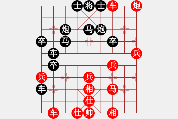 象棋棋譜圖片：亞貿(mào)許俊(6段)-負(fù)-霸王菜刀(3段) - 步數(shù)：40 