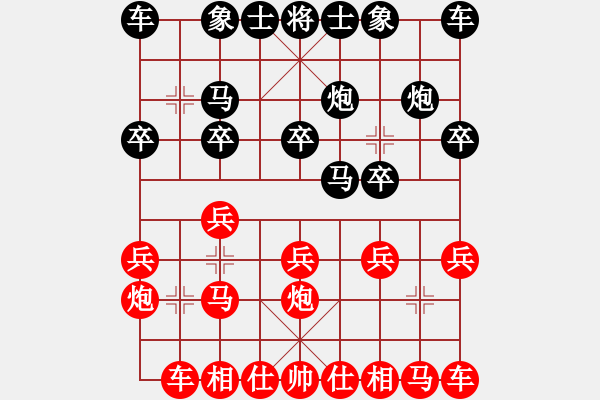 象棋棋譜圖片：開灤股份隊 苗永鵬 和 廣東惠州華軒隊 宗永生 - 步數(shù)：10 