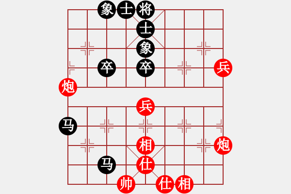 象棋棋譜圖片：天機(jī)商業(yè)庫(kù)(9星)-和-三元象棋(9星) - 步數(shù)：60 